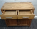LOVELY BLOCK OAK MODERN SIDEBOARD