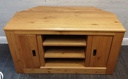 QUALITY OAK TV BENCH/STAND