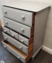 GREY STAG SEVEN DRAWER CHEST
