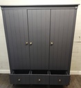 MADE.com  Bourbon Triple Wardrobe Cupboard