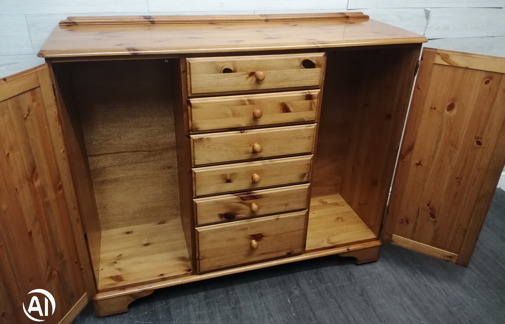 DUCAL Pine Combi Wardrobe