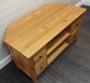 Quality Oak  Corner TV Unit From John Lewis