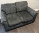 Neat Two Seater Grey Toned Sofa