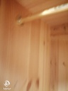 QUALITY SOLID PINE DOUBLE WARDROBE