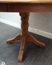 ROUND SOLID PINE QUALITY DINING TABLE
