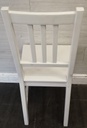 Set Of Six IKEA  White Dining Chairs