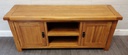 QUALITY OAK TV BENCH/STAND
