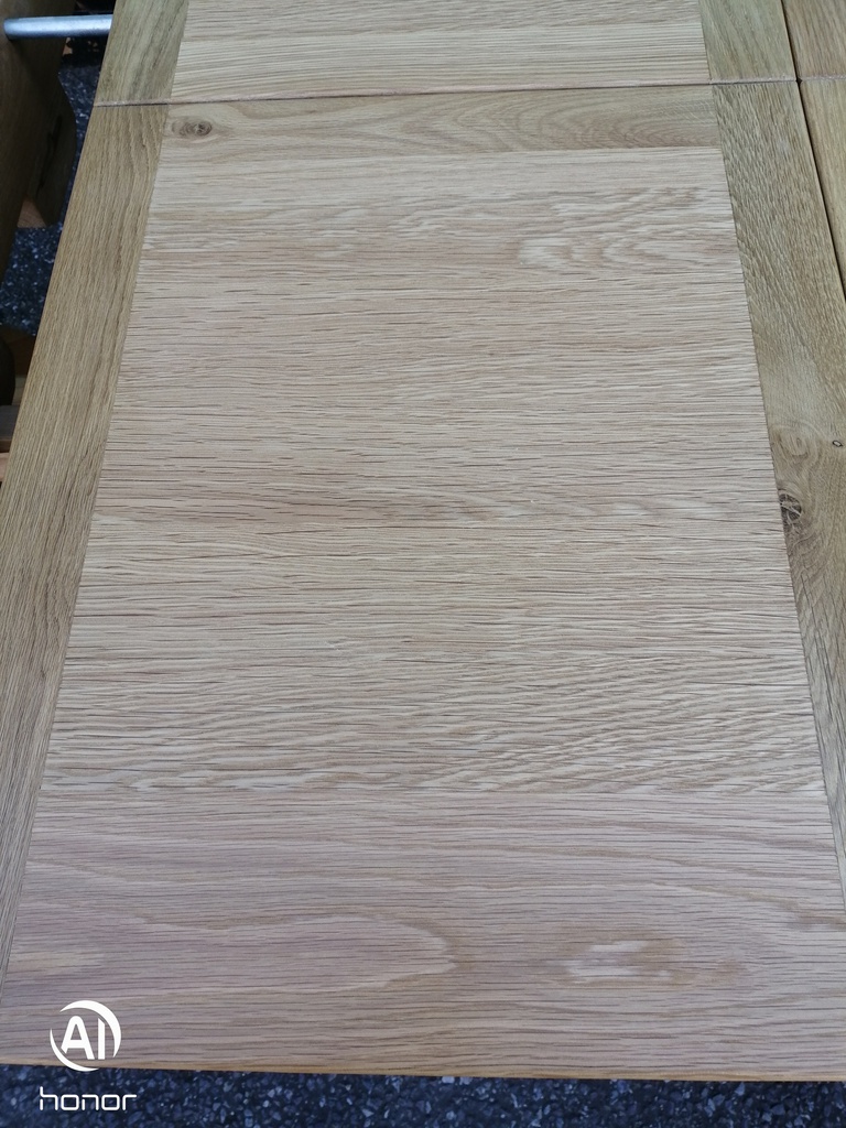 QUALITY OAK EXTENDING 11FT DINING TABLE
