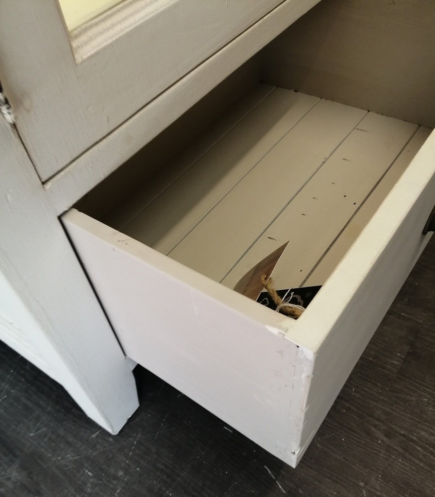 Rustic reclaimed wood Light Up Display Unit