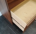 Modern narrow four drawer  chest