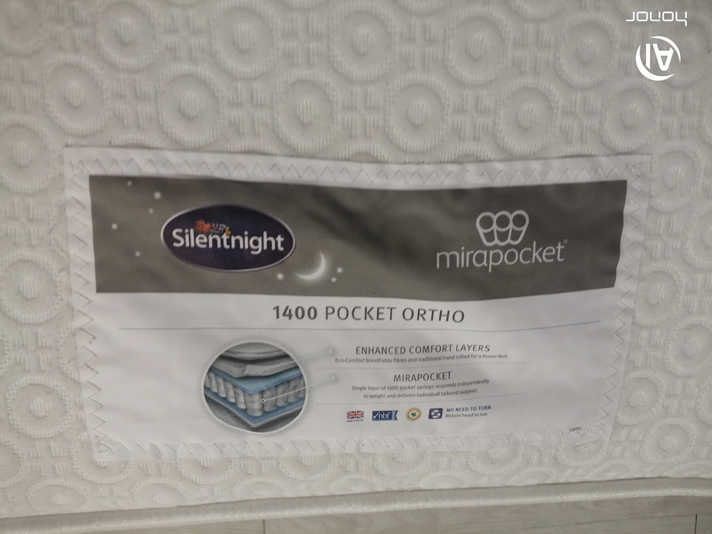 5ft slientnight mirapocket mattress