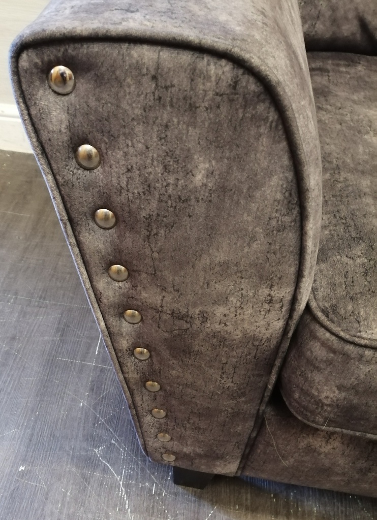 STLISH THREE SEATER GREY SOFA