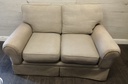 Laura Ashley neat beige sofa