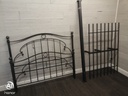 4ft 6" DOUBLE METAL GREY BED FRAME