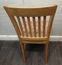 Rubber wood table and four chairs