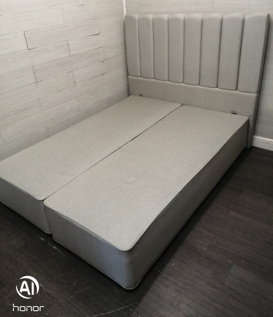 BARGAIN 5FT SOMNUS DIVAN AND HEADBOARD SET