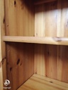 SOLID PINE NARROW BOOKCASE