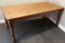 6FT SOILD PINE DINING TABLE