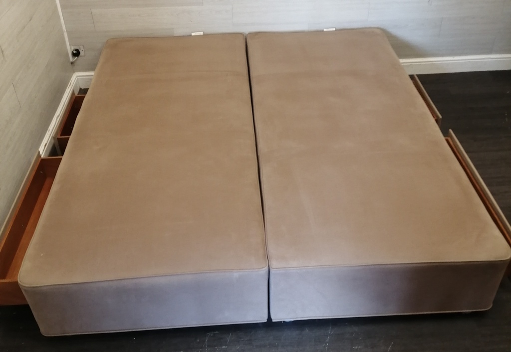 5ft Vi-SPRING ‘PRESTIGE’ Sprung Top Divan Base with drawers