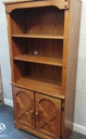 Pine Cupboard Base Bookcase
