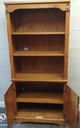Pine Cupboard Base Bookcase
