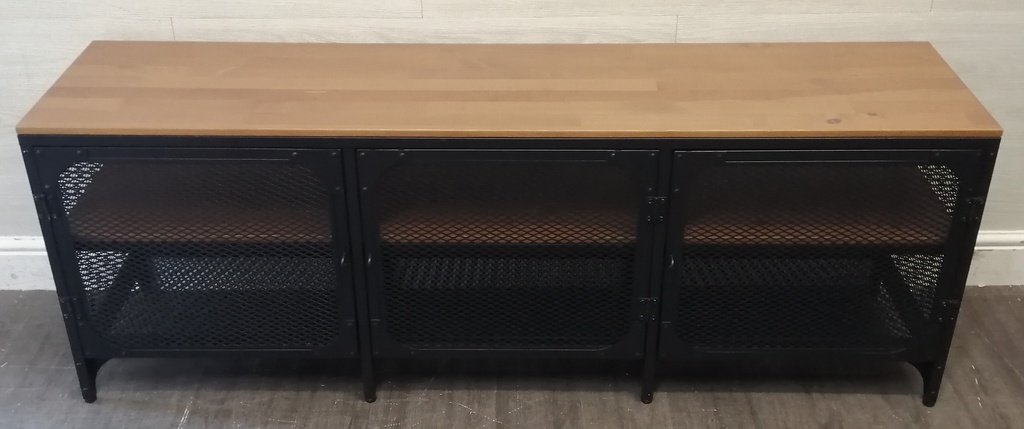 Ikea FJÄLLBO TV bench, black