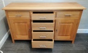 Oak sideboard with drawers