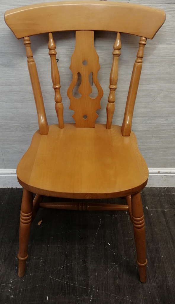 6 x fiddle back dining chairs