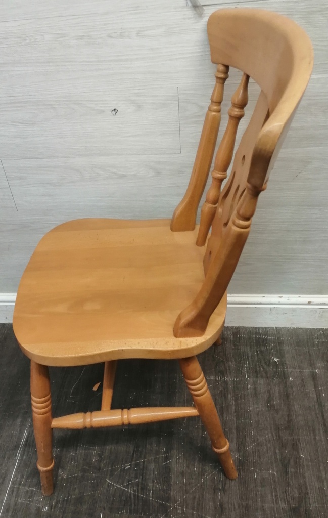 6 x fiddle back dining chairs