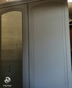 Triple White Wardrobe
