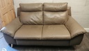 QUALITY TWO SEATER LEATHER SOFA