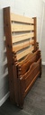 Solid pine 4ft6" bed frame