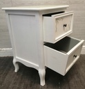 Single  painted bedside unit