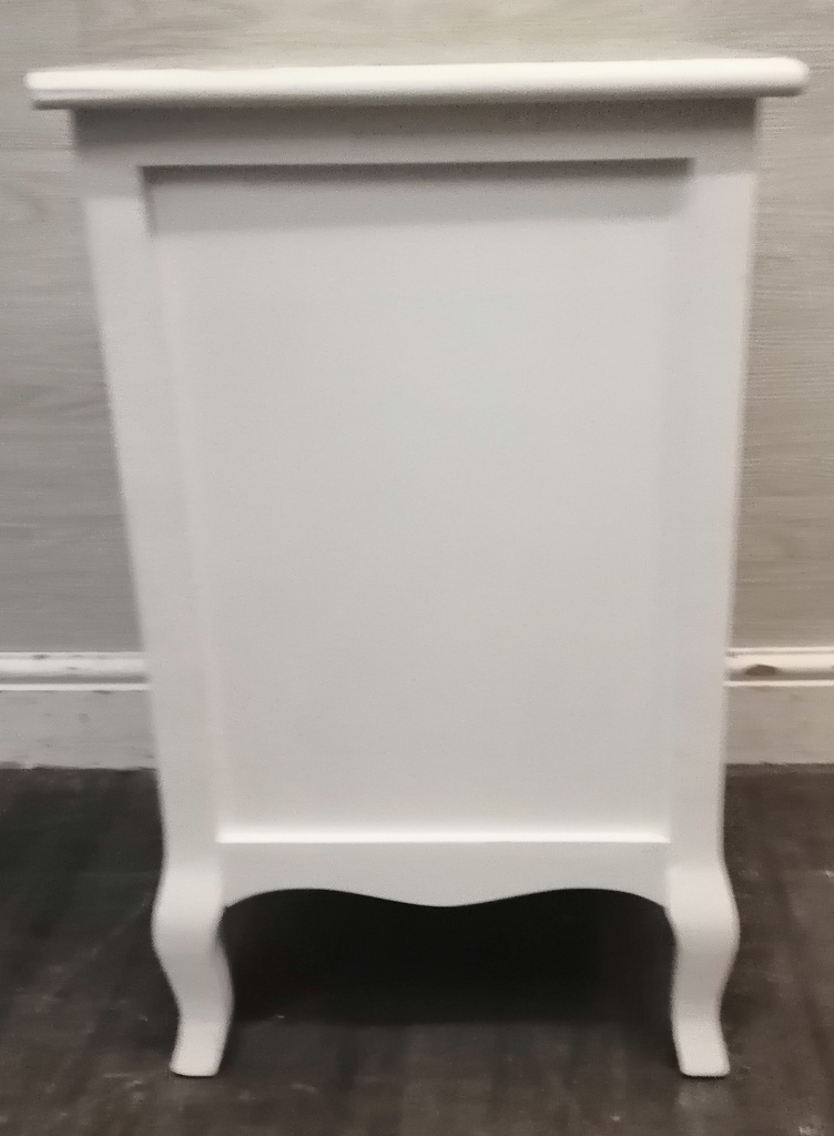 Single  painted bedside unit