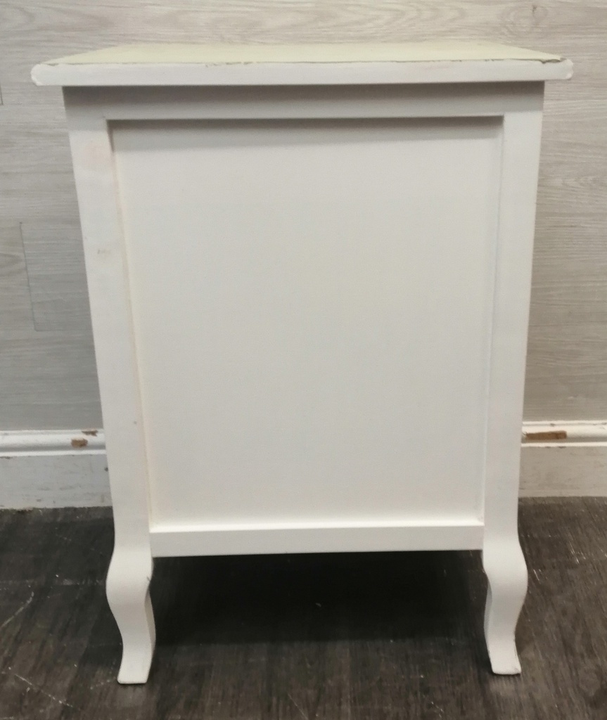 Single  painted bedside unit