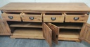 Large Rustic Pine Sideboard
