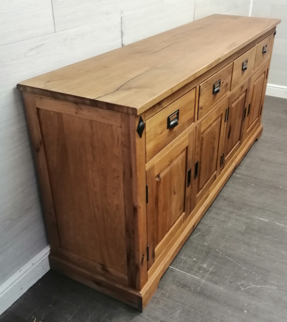 Large Rustic Pine Sideboard