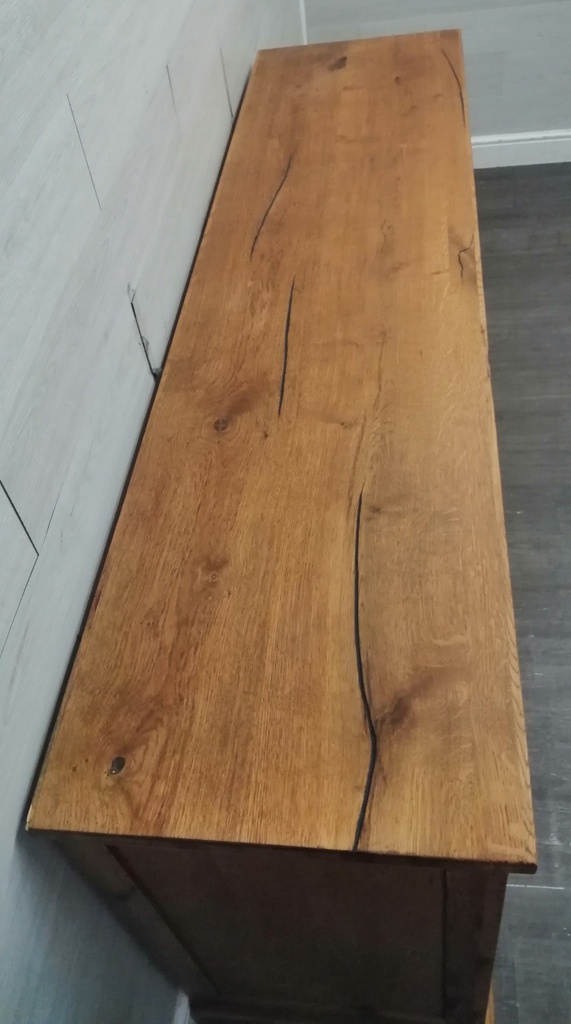 Large Rustic Pine Sideboard