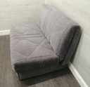 Futon Style Grey Sofa Bed