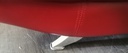 NEAT RED LEATHER MODERN RETRO STYLE SOFA