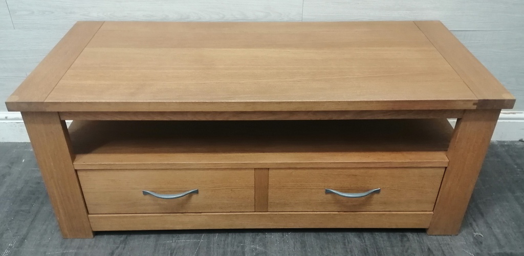Oak Coffee Table With  Drawers from Next