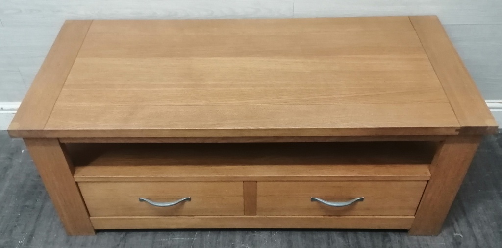 Oak Coffee Table With  Drawers from Next