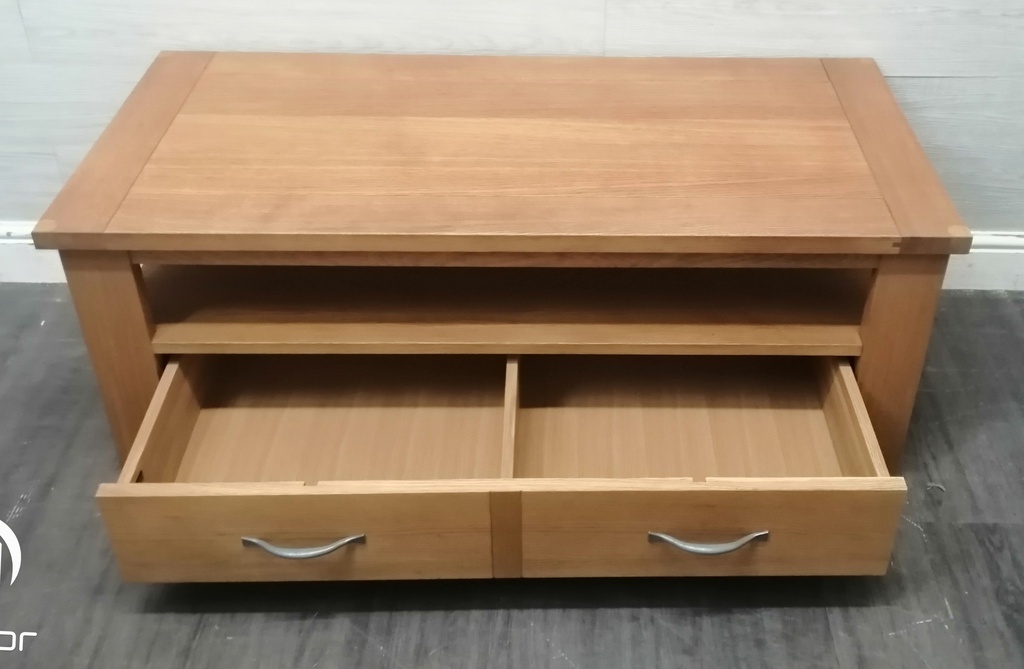 Oak Coffee Table With  Drawers from Next