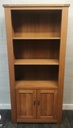 Oak Cupboard Base Bookcase