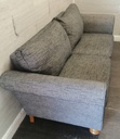 Lovely modern grey sofa &amp; armchair &amp; footstool set from Nextsuite