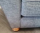 Lovely modern grey sofa &amp; armchair &amp; footstool set from Nextsuite
