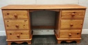 Pine Six Drawer Dressing Table / Desk By Love Lace