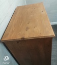 SINGLE DOOR SOLID PINE LOW WARDROBE