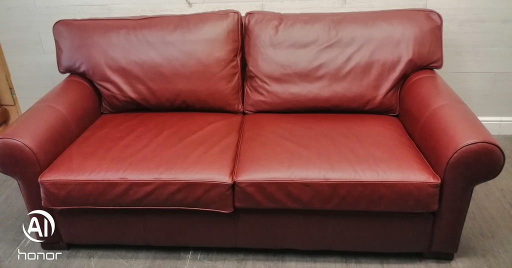 Quality MULITYORK  Leather Three Seater Sofa