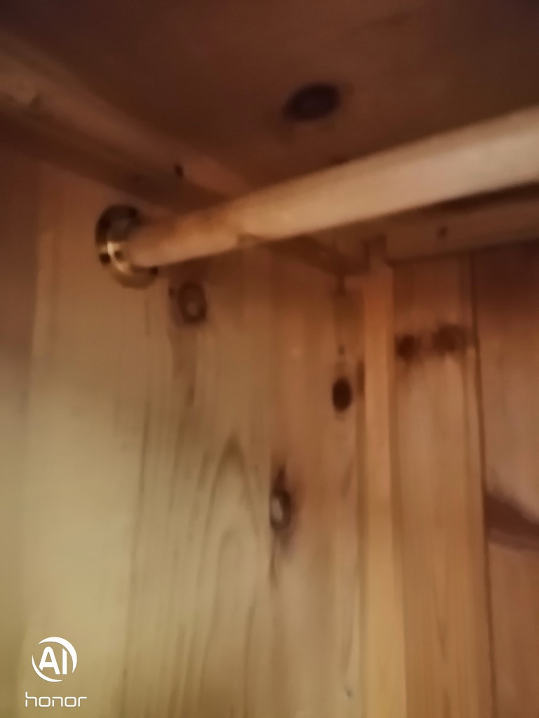 Quality triple size solid pine wardrobe with mirror &amp; drawers